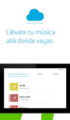 Movistar Cloud android App screenshot 1