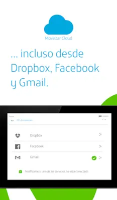 Movistar Cloud android App screenshot 4