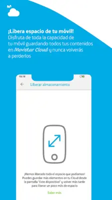 Movistar Cloud android App screenshot 8